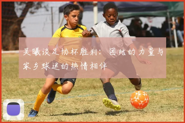 吴曦谈足协杯胜利：团结的力量与家乡球迷的热情相伴